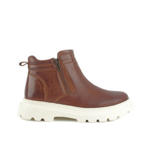 Men's Lace‑up Platform Ankle Boot | OEM ODM Custom Leather Boot
