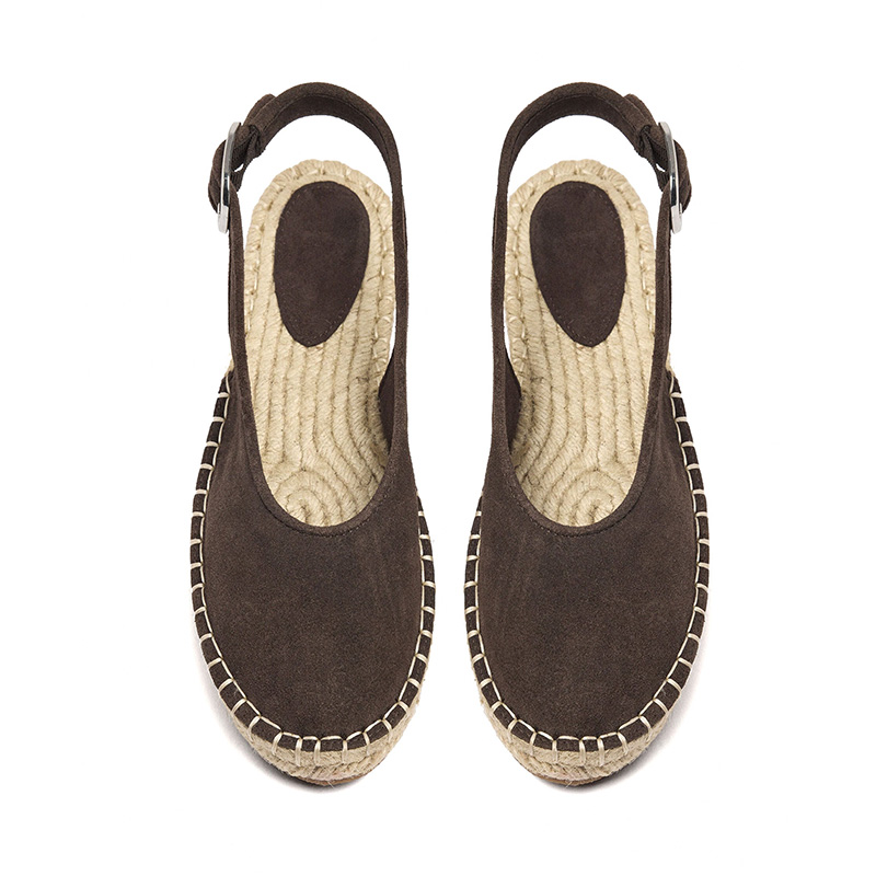 Slingback Espadrille Flat Shoes