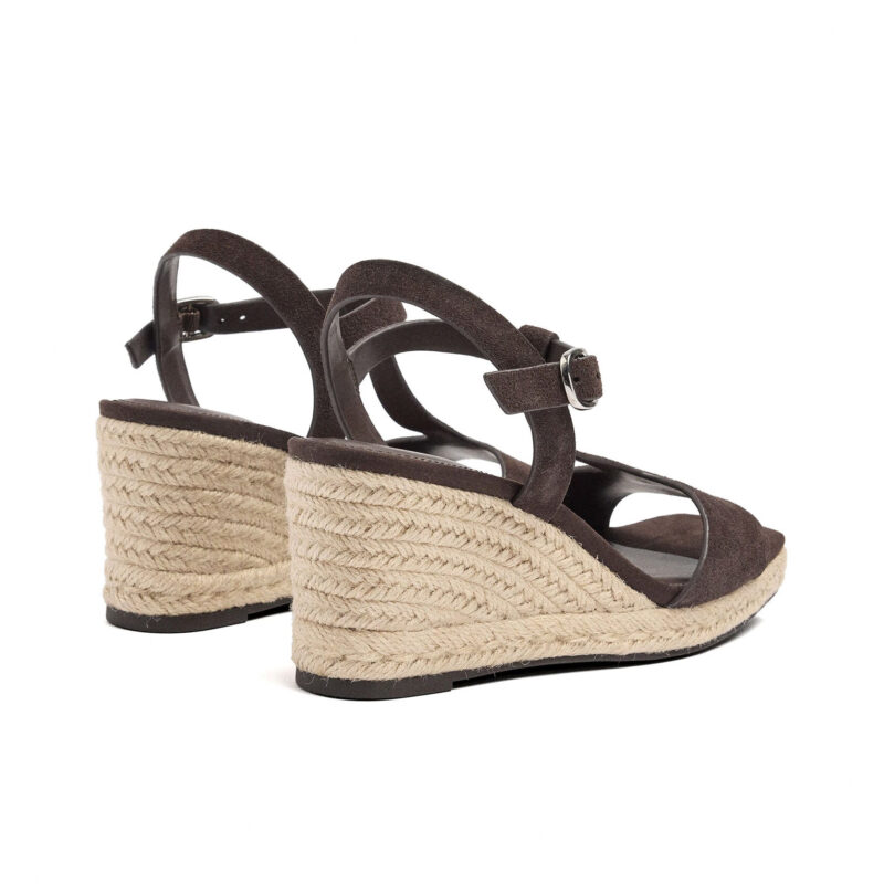 T-Strap Espadrille Wedge Sandals