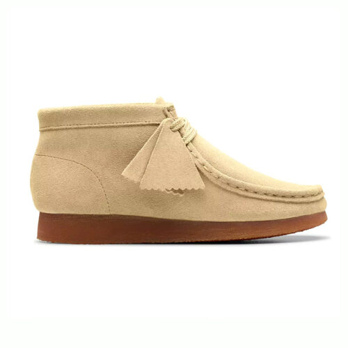 Sand Kids Wallabee Style Suede Ankle Boots