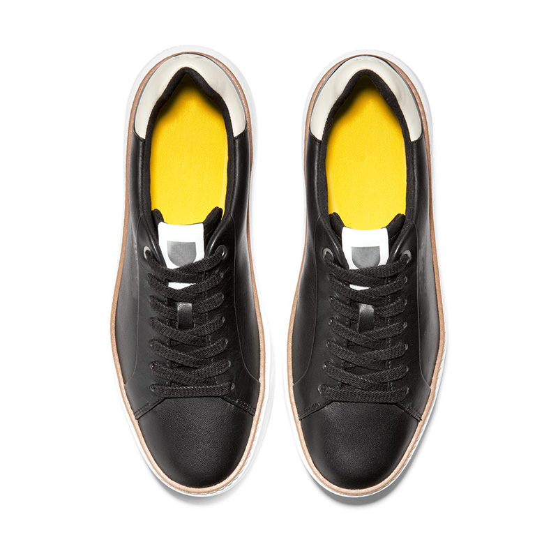 Tenis de plataforma con suela gruesa y cordones