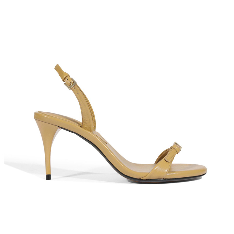 Single Strap Slingback Stiletto Heel Sandals