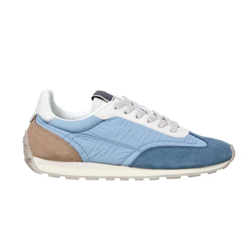 Color Block Retro Lace Up Sneakers